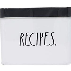 Rae Dunn Recipe box